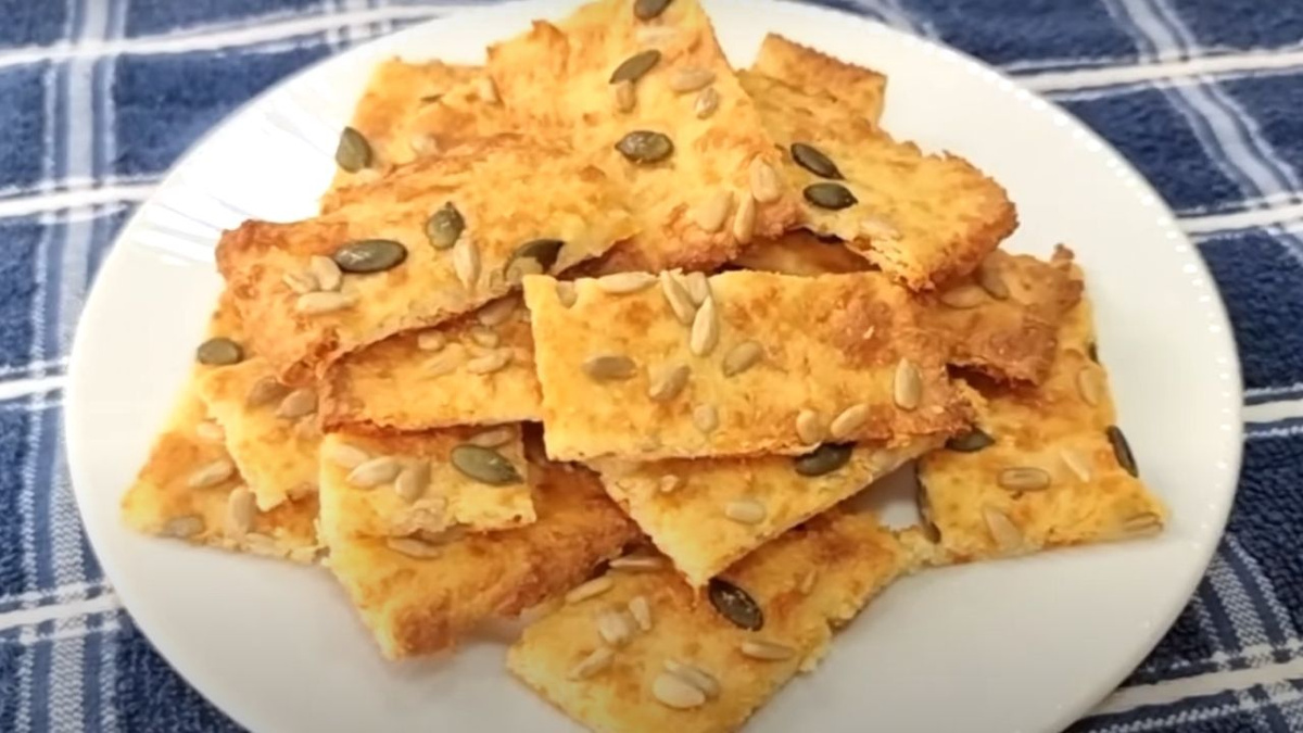 Biscoito salgado low carb