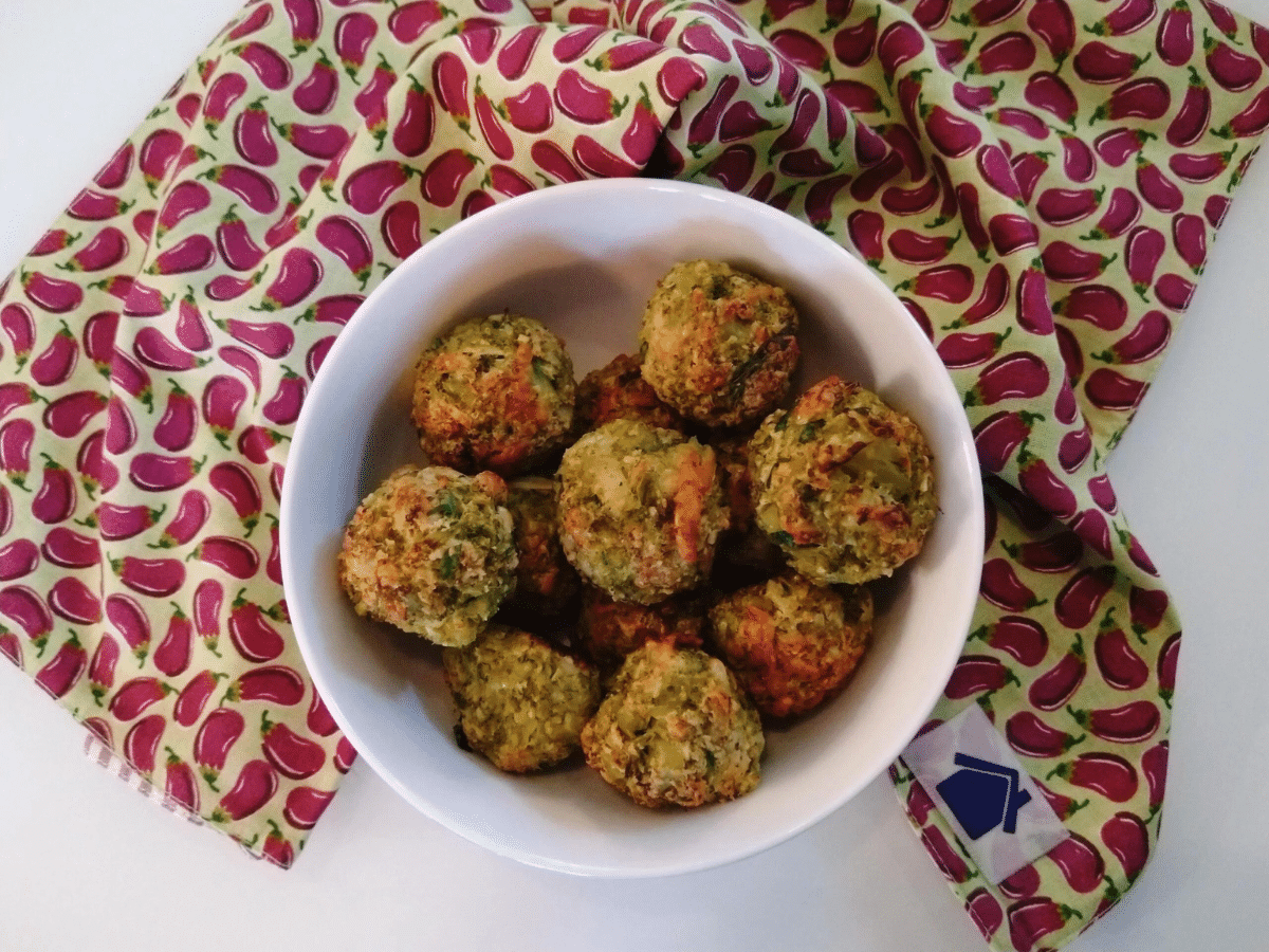 Bolinho de brócolis low carb
