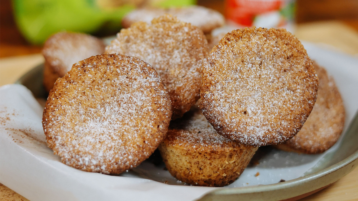 Bolinho de chuva fit assado