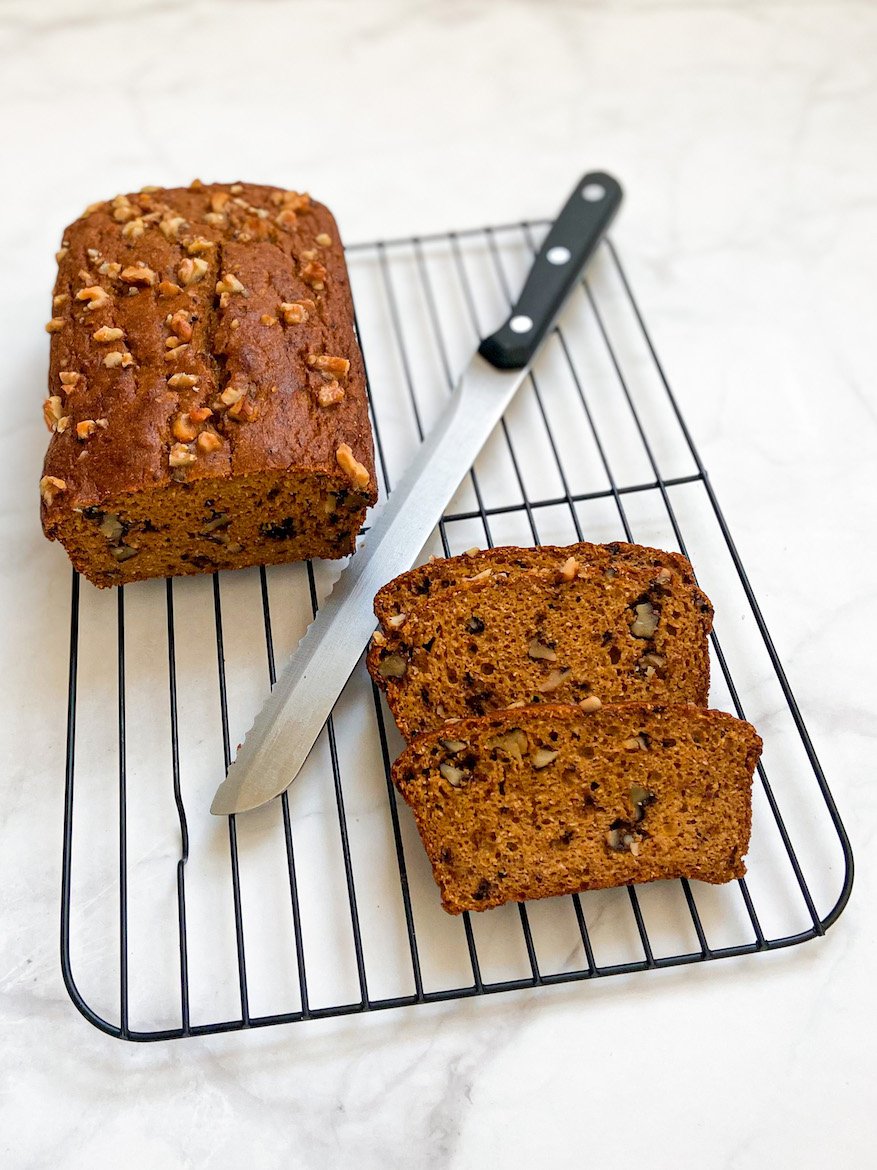 Bolo de abóbora fit