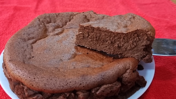 Bolo de chocolate sem farinha
