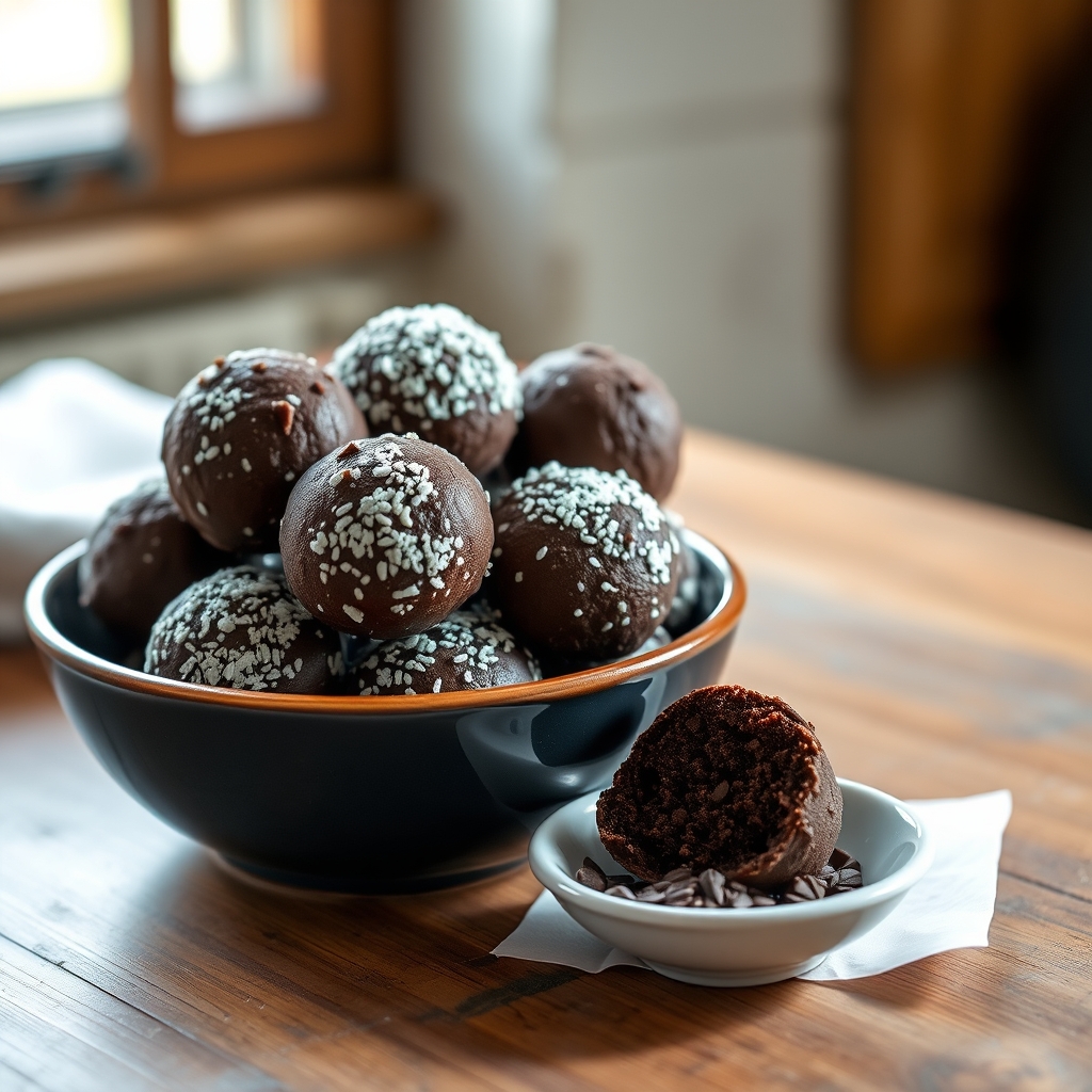 Etapa de preparo: Brigadeiro de whey protein