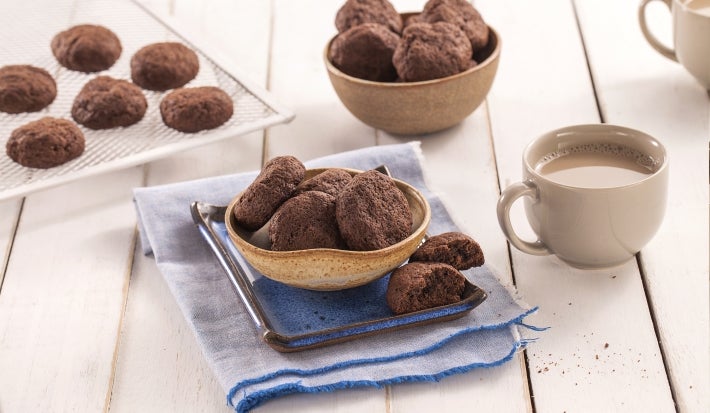 Cookie de cacau sem açúcar