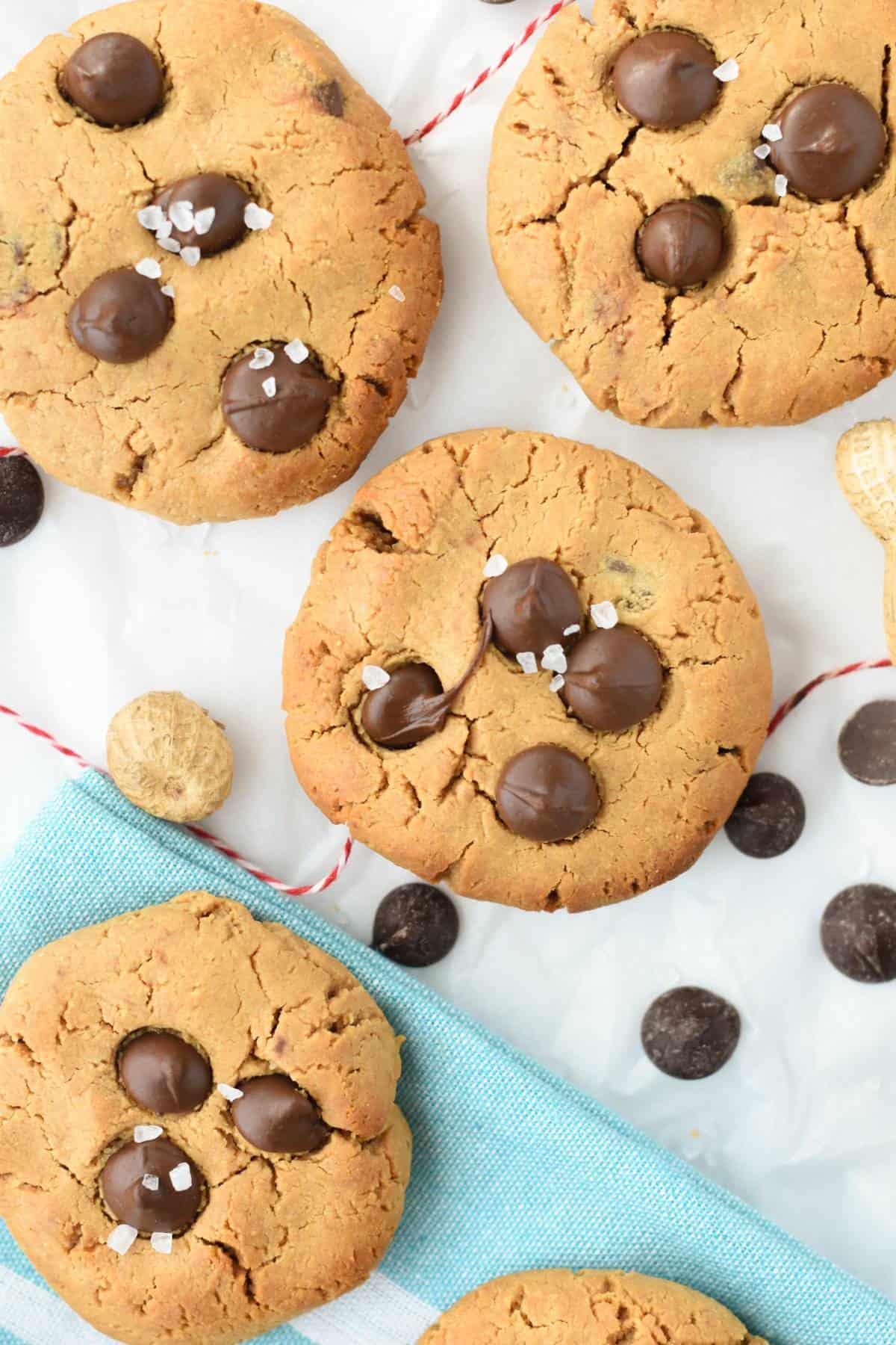 Cookie proteico de chocolate