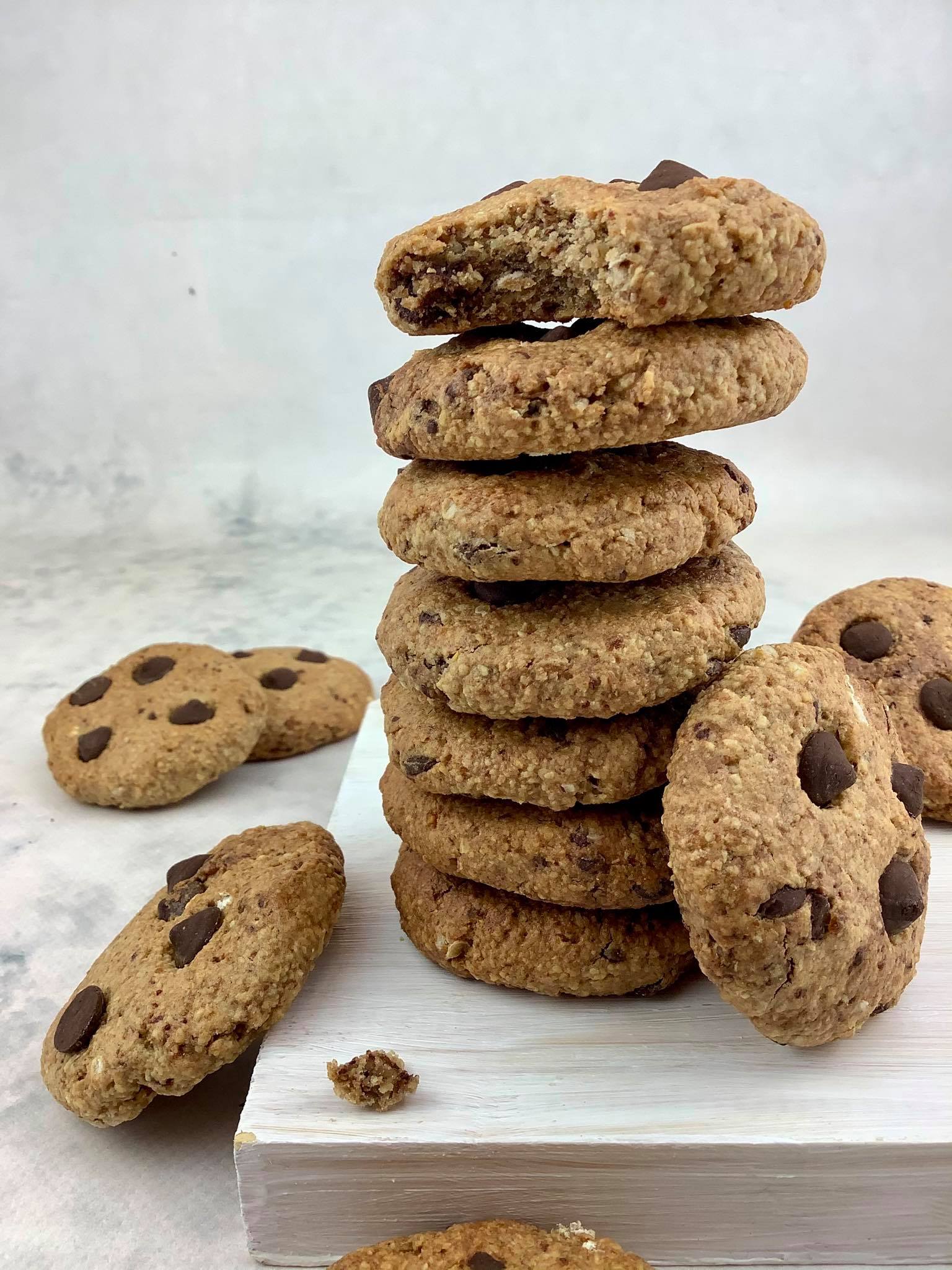 Cookies de aveia sem açúcar
