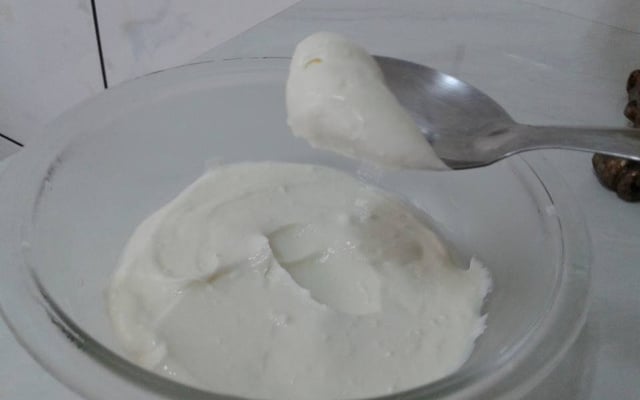 Iogurte grego caseiro sem açúcar