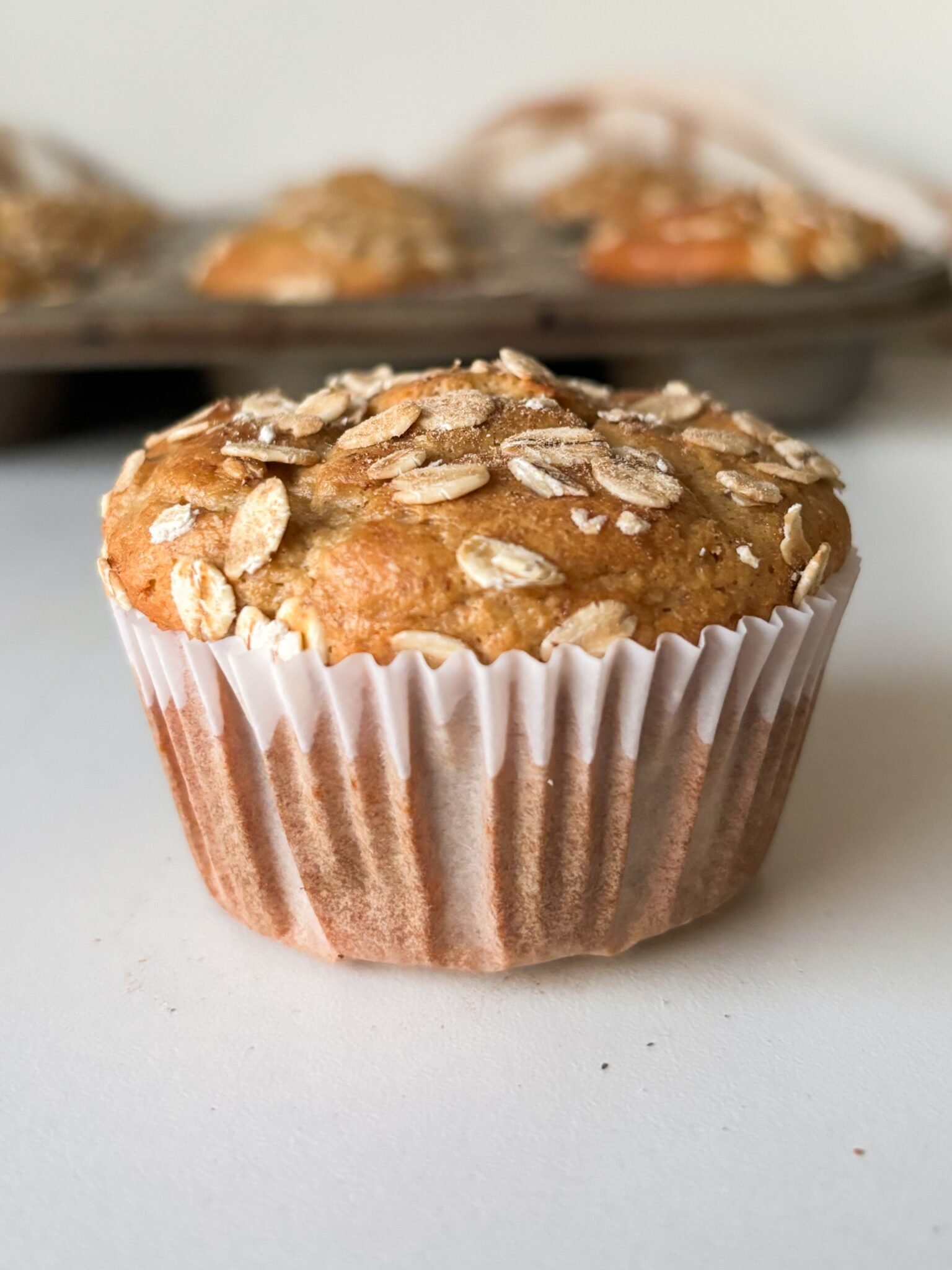 Muffin de banana sem açúcar