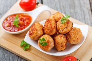 Nuggets low carb de frango