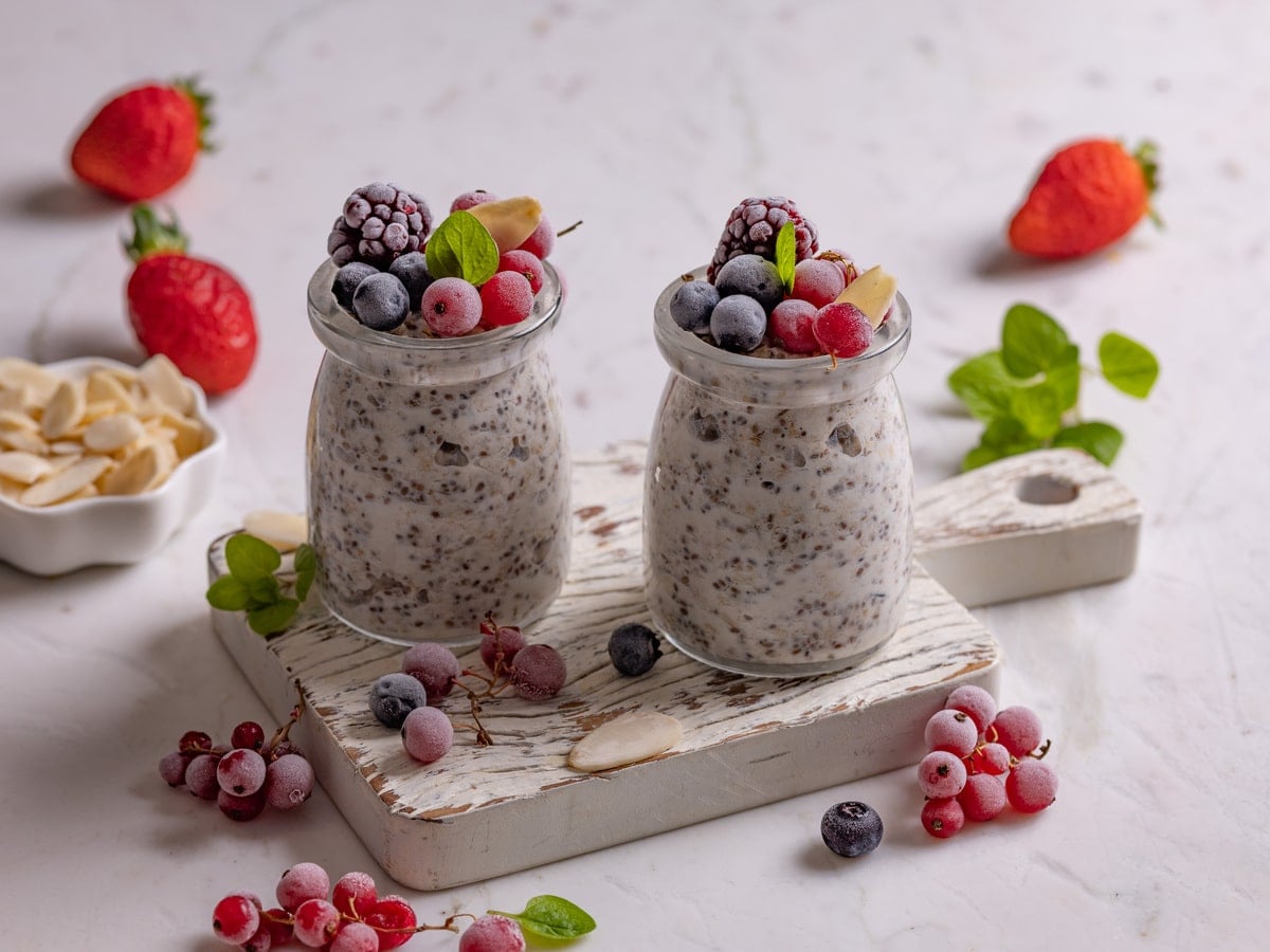 Overnight oats sem açúcar