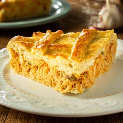 Torta de frango fit